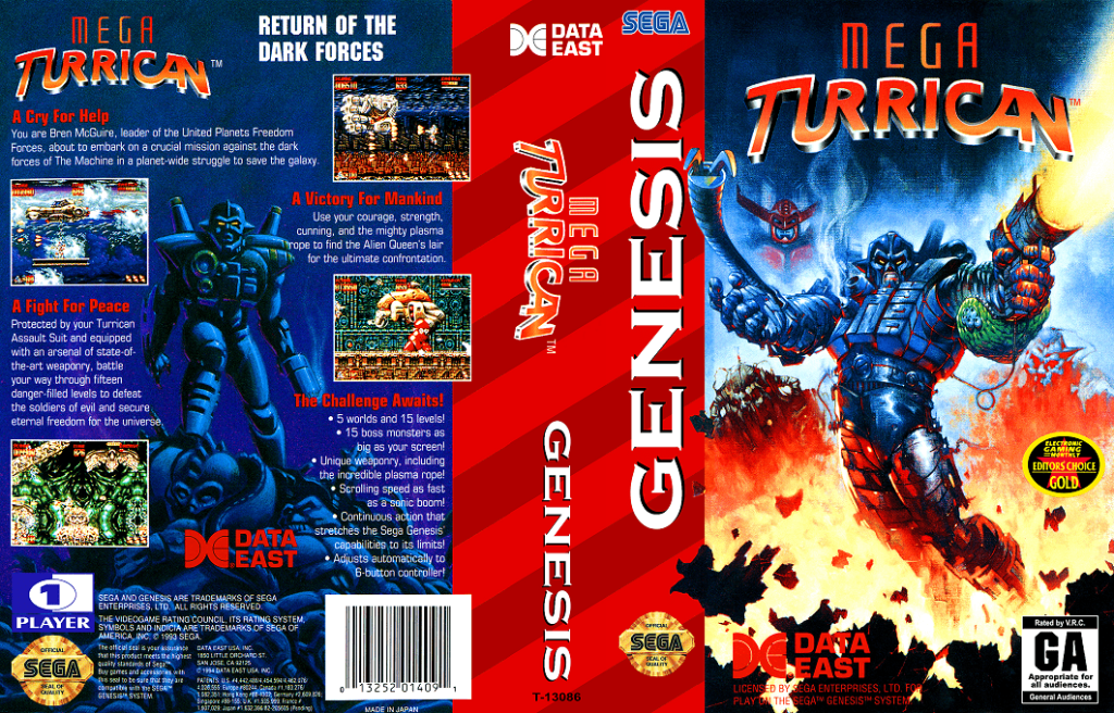 Mega Turrican (USA)